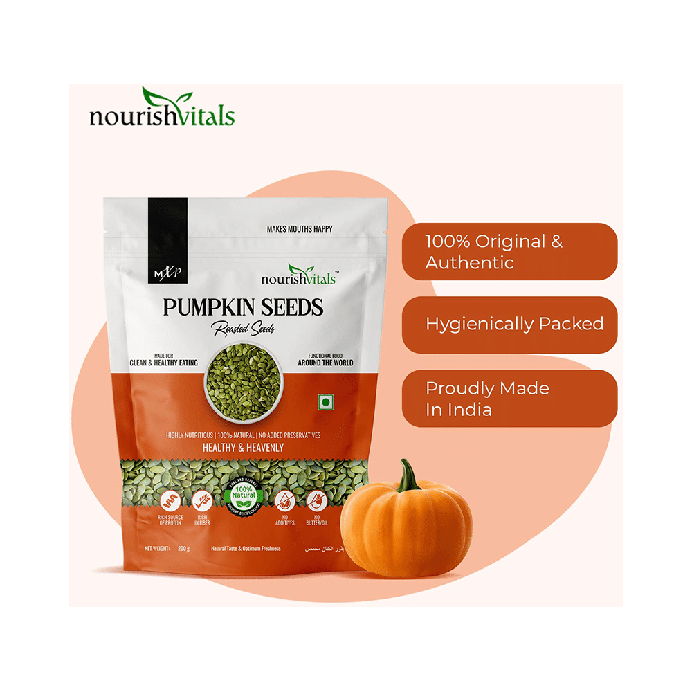 NourishVitals Pumpkin Seeds Roasted - Image 7