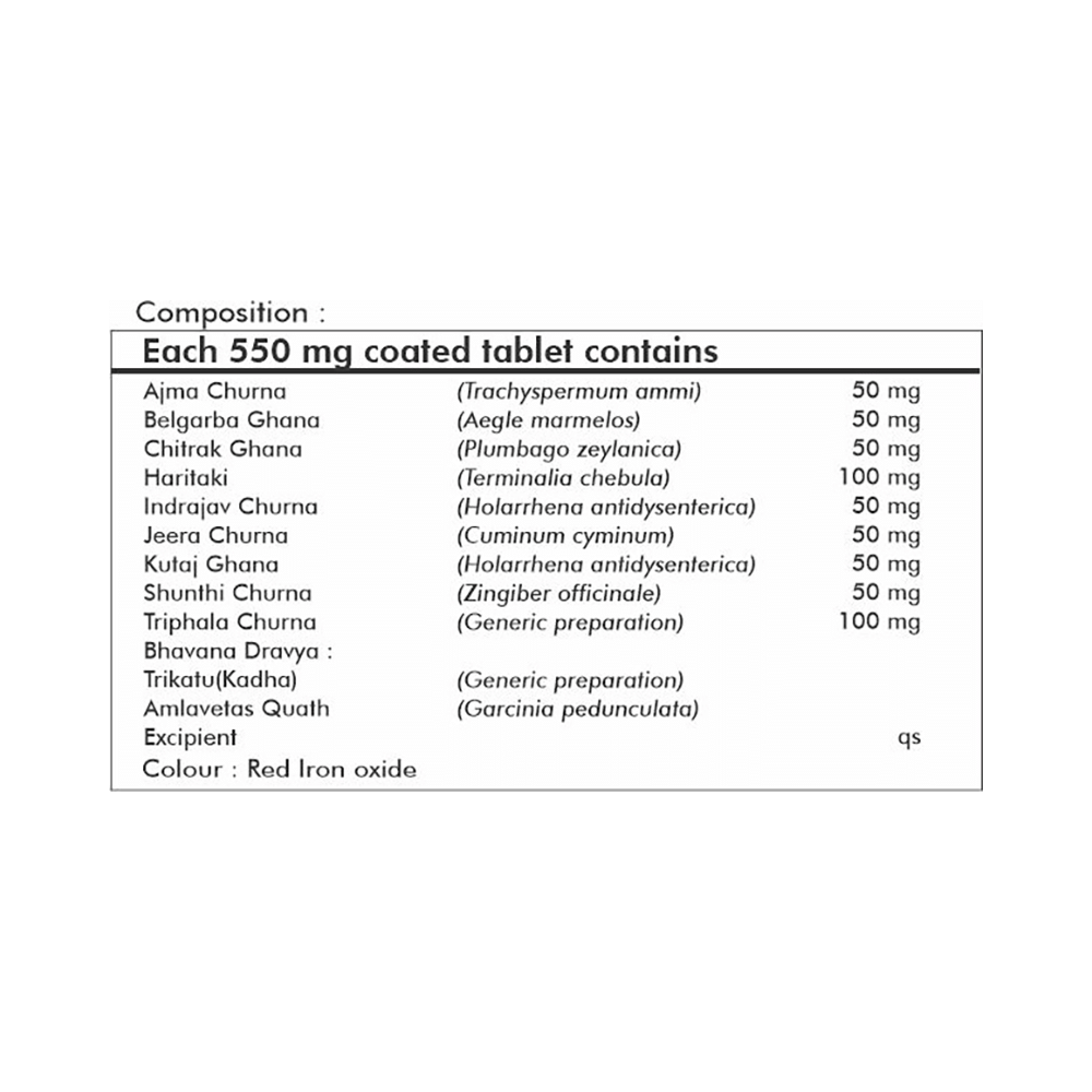 Ayurvedic Life Digesherbo Healthy Digestion Tablet - Image 3