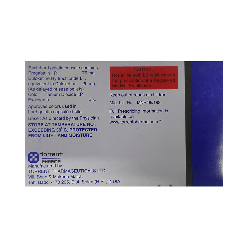 Pregalin D 75/20 Capsule - Image 2