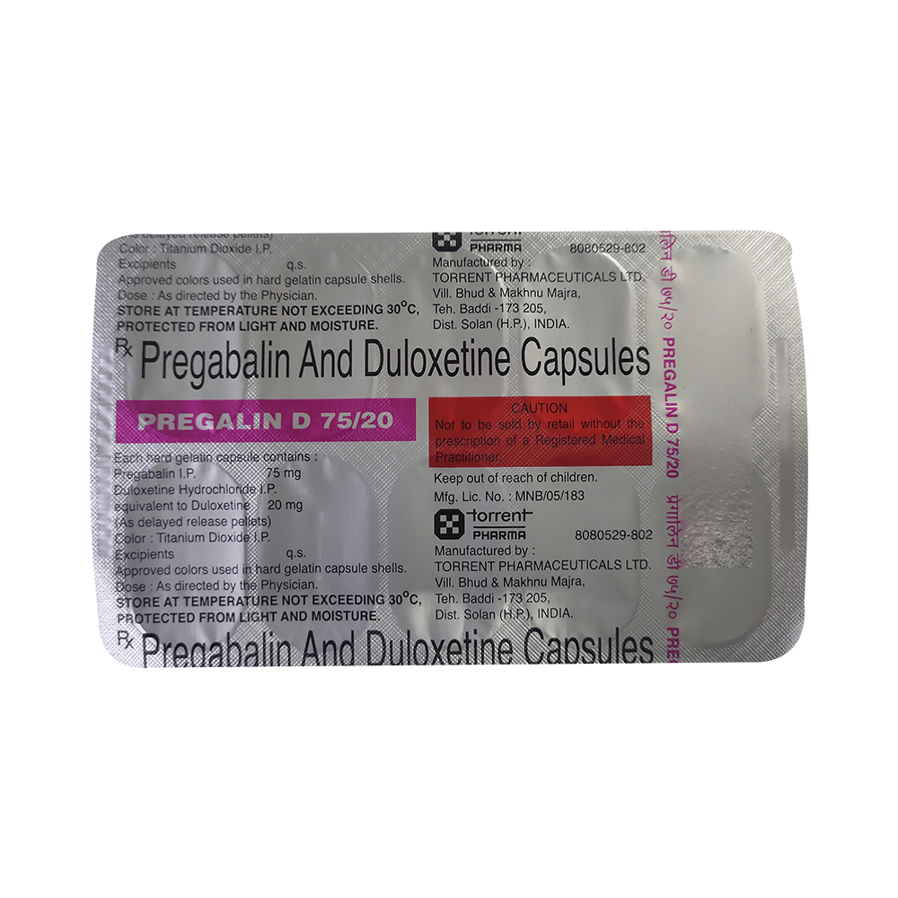 Pregalin D 75/20 Capsule - Image 4