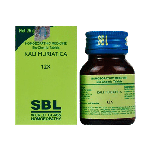 SBL Kali Muriaticum Biochemic Tablet 12X - Image 1