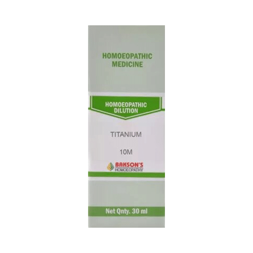 Bakson's Homeopathy Titanium Dilution 10M