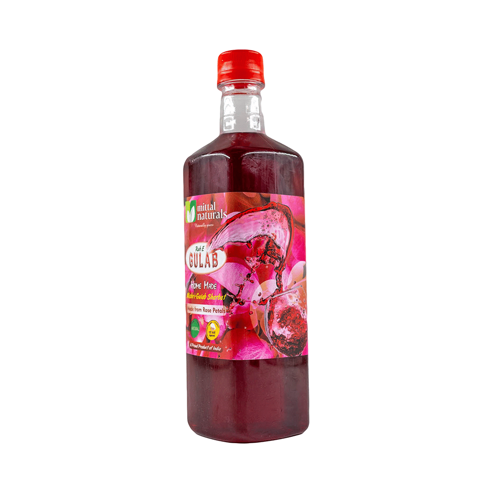 Mittal Naturals Ruh E Gulab Home Made Sharbat - Image 3