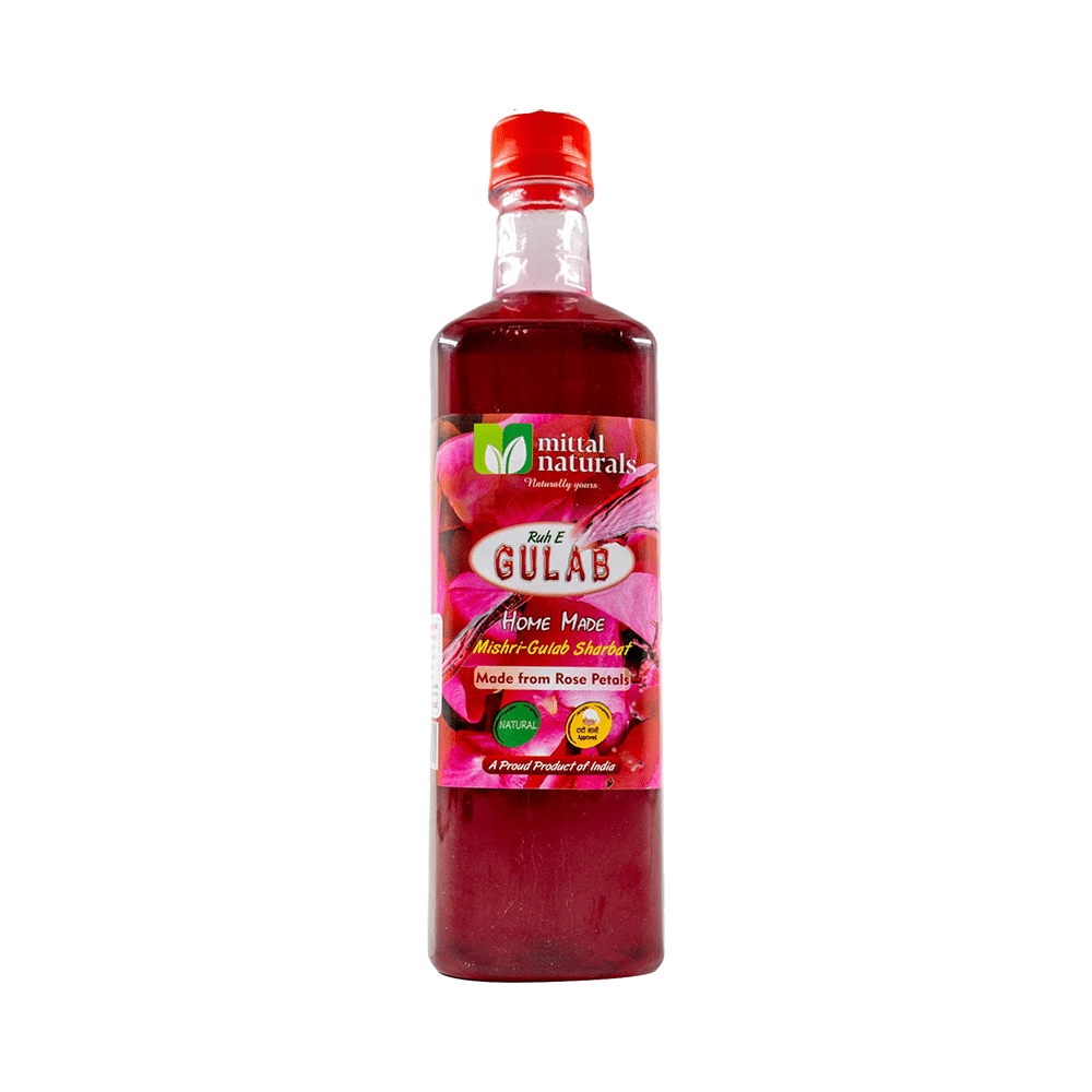 Mittal Naturals Ruh E Gulab Home Made Sharbat - Image 1