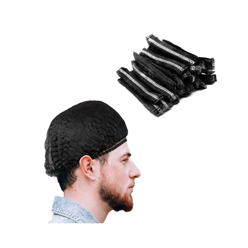 NMPL Hygiene Care Hair Cap Black - Image 2