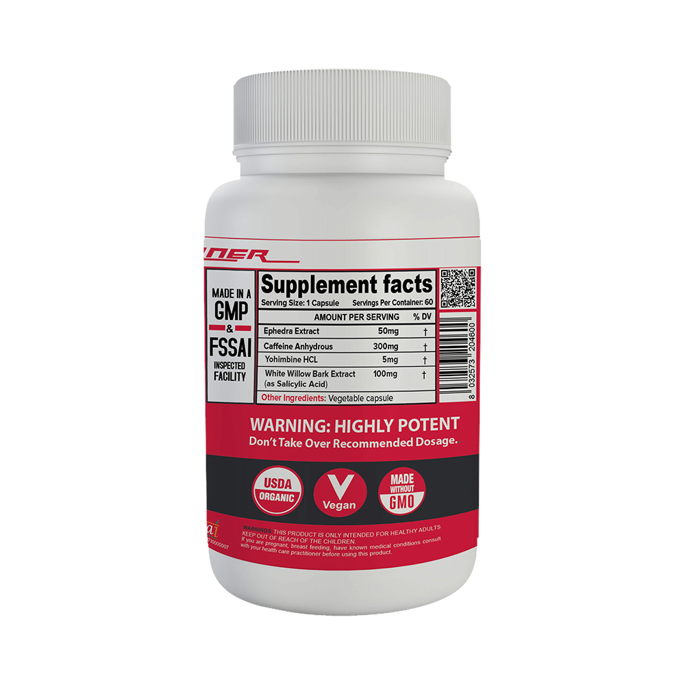 Nutrija Eca Stack Fat Burner Capsule | Controls Appetite & Boosts Metabolism - Image 2