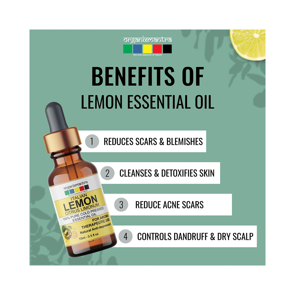 Organix Mantra Lemon Essential Oil - Image 6
