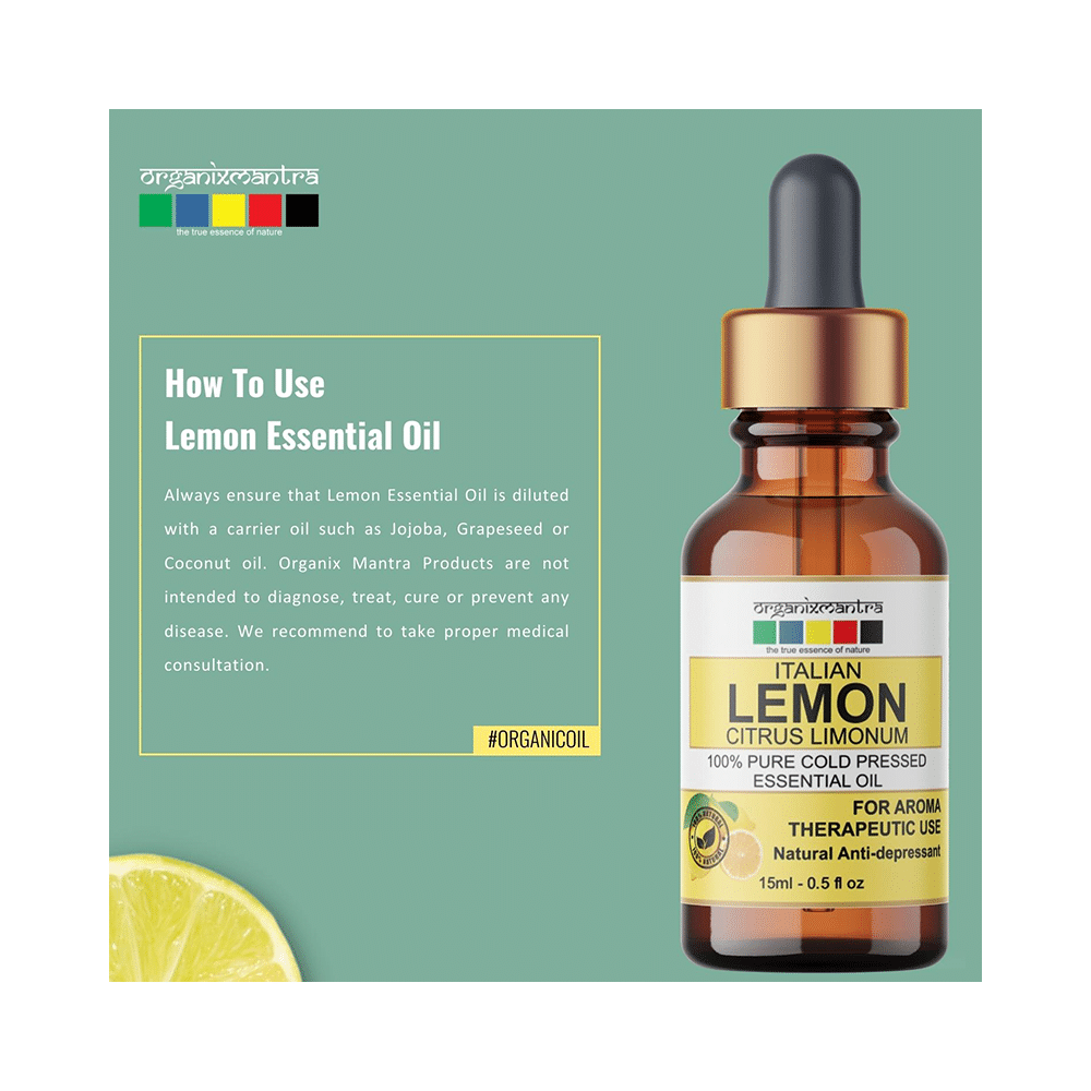 Organix Mantra Lemon Essential Oil - Image 7