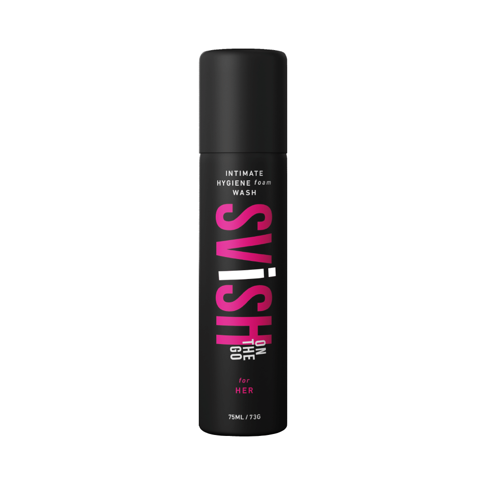Svish On The Go Intimate Hygeine Foam Wash for Her (75ml Each) - Image 1