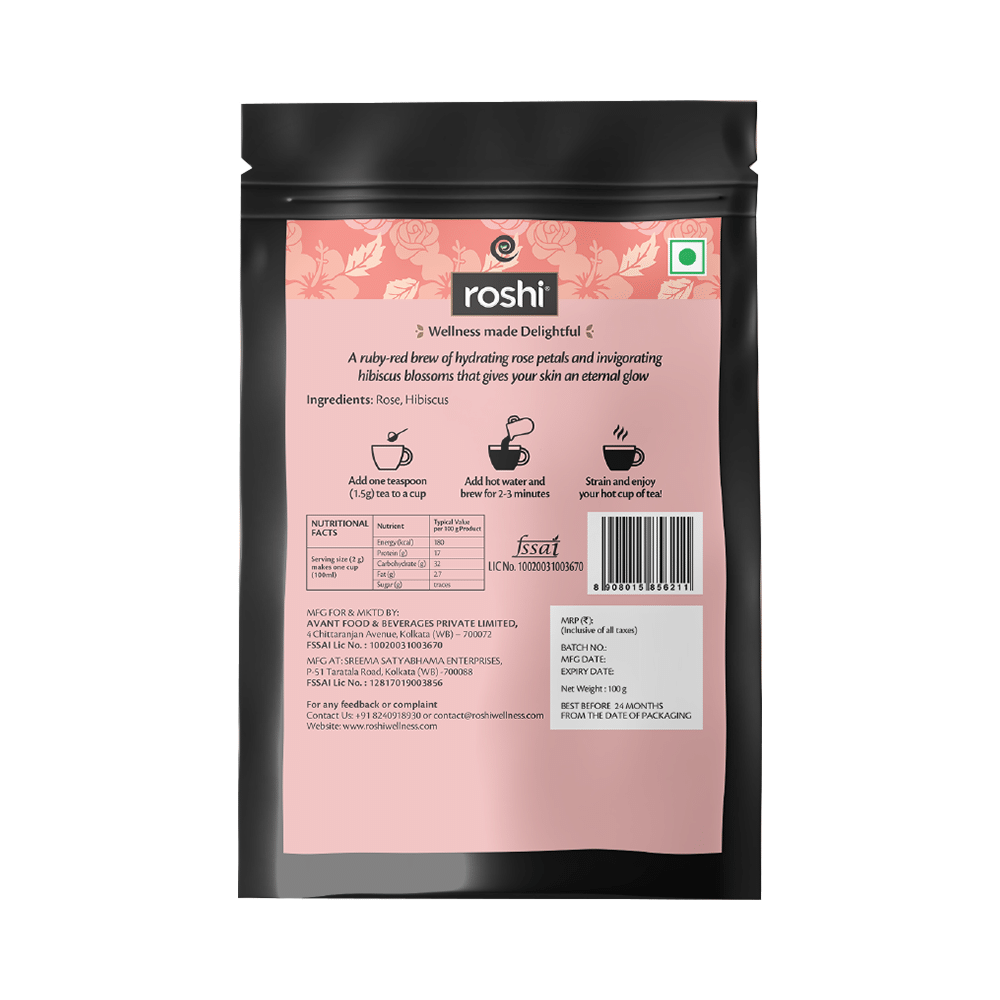 Roshi Rose Hibiscus Tisane - Image 2