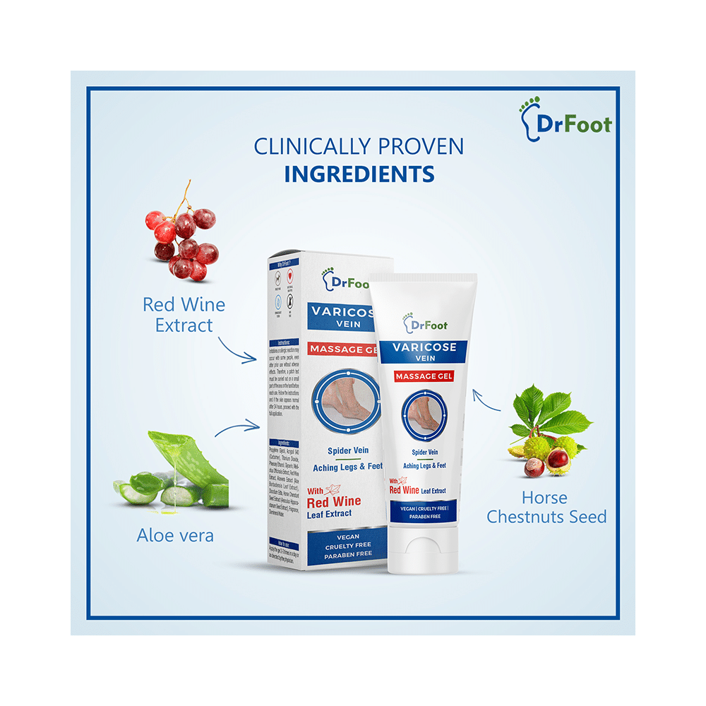 Dr Foot Varicose Vein Massage Gel - Image 4