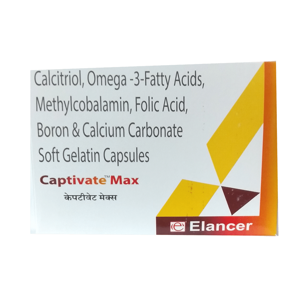 Captivate Max Soft Gelatin Capsule - Image 1