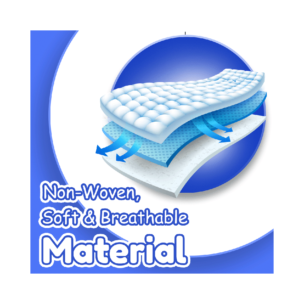 Bumtum Ultrasoft Baby Diaper Pants, Cottony Soft High Absorb Technology (72 Each) Medium - Image 4
