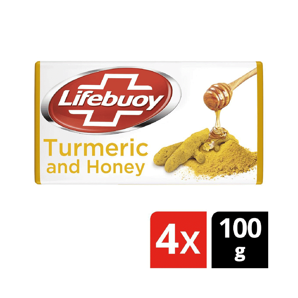 Lifebuoy Turmeric & Honey Soap (100gm Each) - Image 3