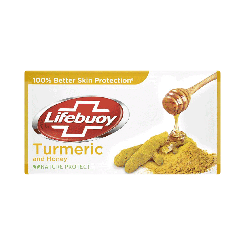 Lifebuoy Turmeric & Honey Soap (100gm Each) - Image 1