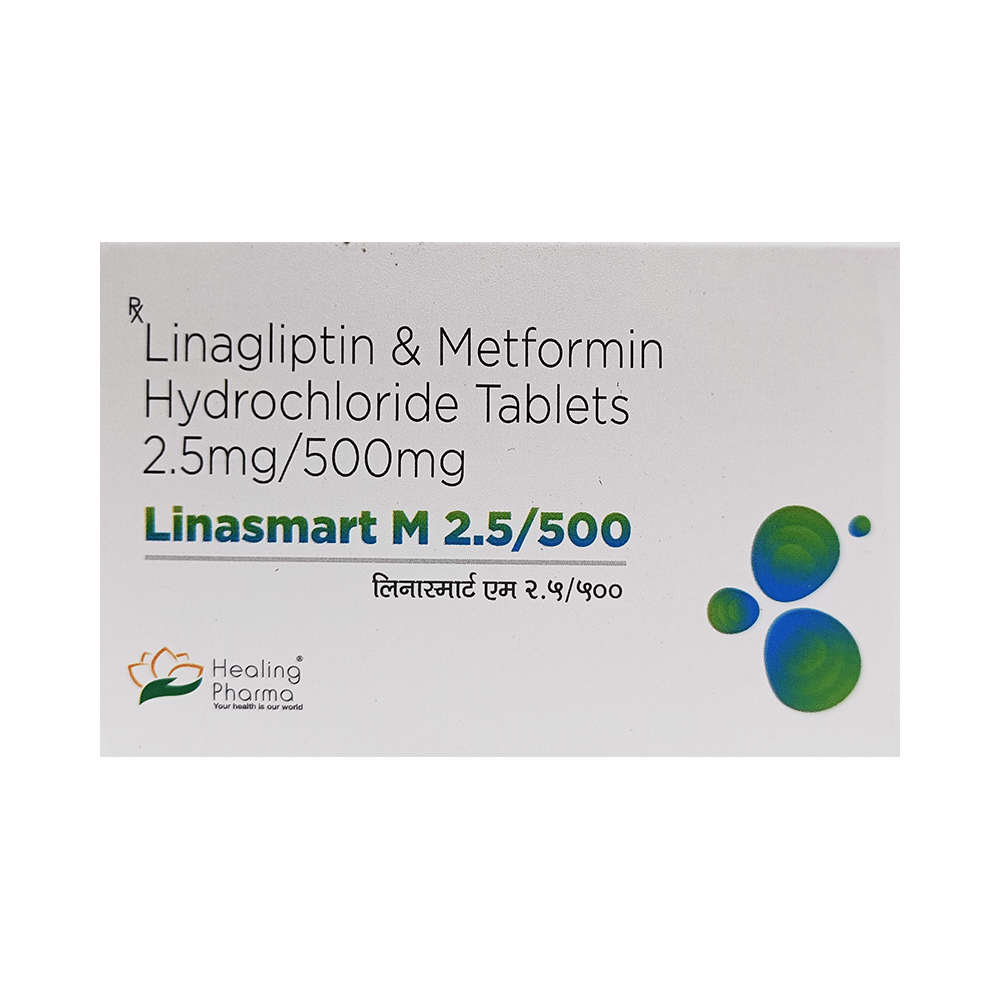 Linasmart M 2.5/500 Tablet - Image 1