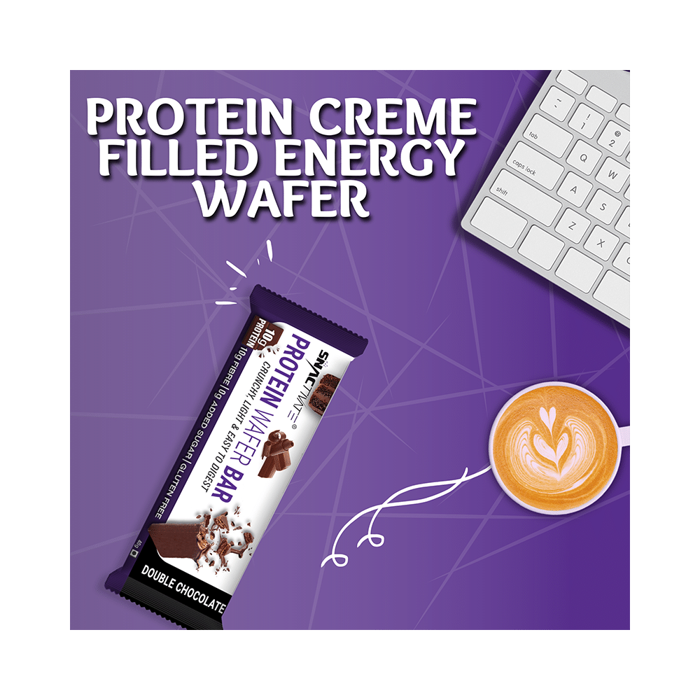 Snactivate Protein Wafer Bar (40gm Each) Double Chocolate - Image 7