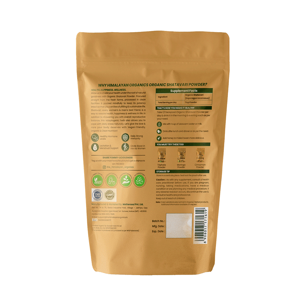 Himalayan Organics Organic Shatavari Powder - Image 2