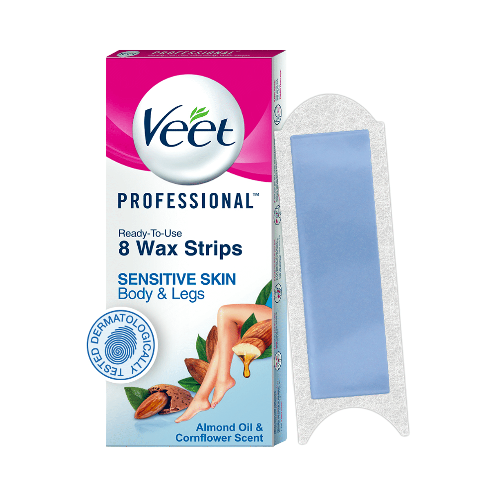 Veet Half Body Wax Strips Sensitive Skin - Image 1