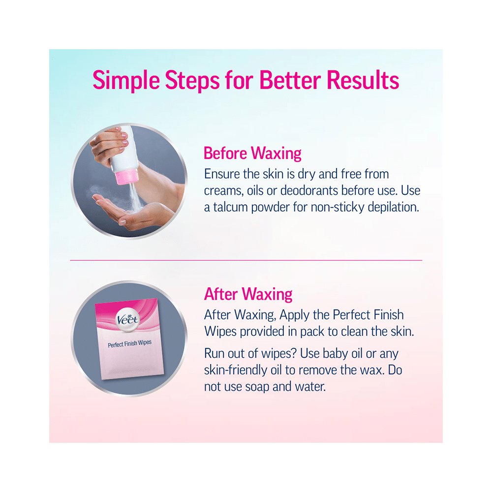 Veet Half Body Wax Strips Sensitive Skin - Image 11