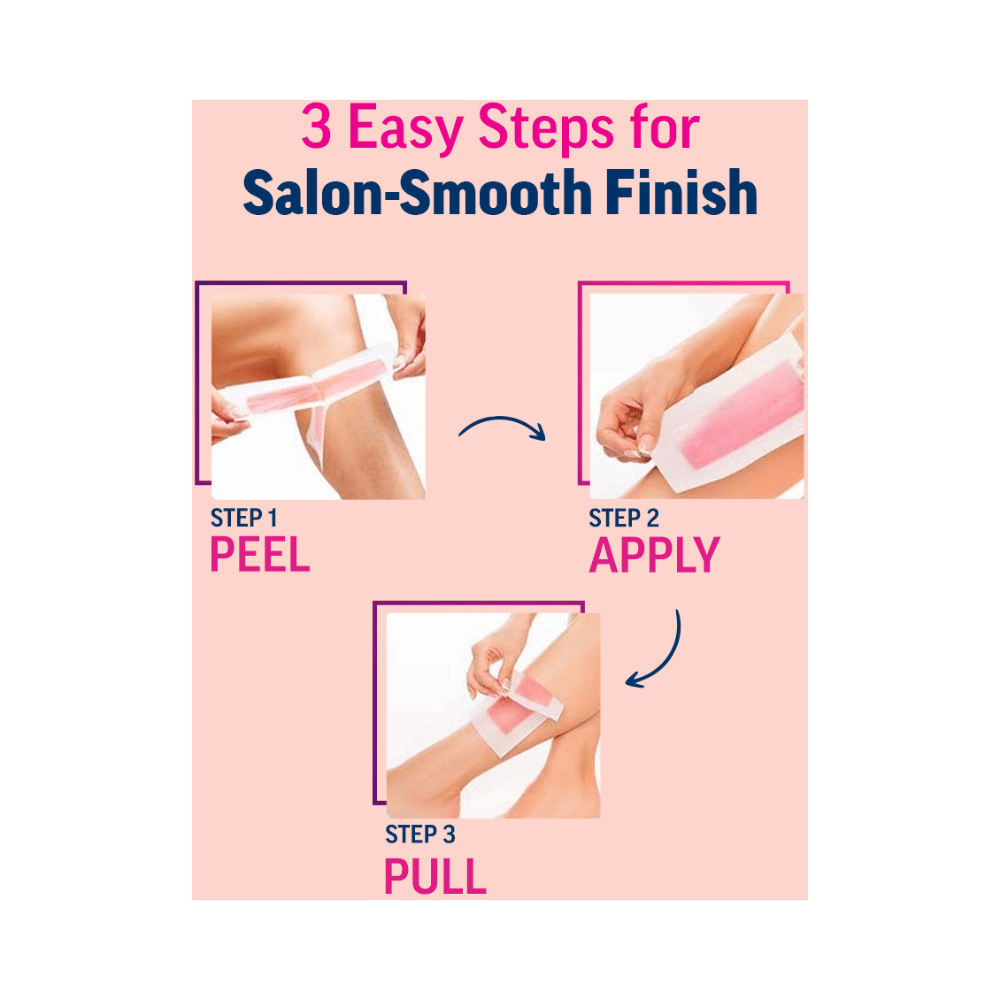 Veet Half Body Wax Strips Sensitive Skin - Image 9