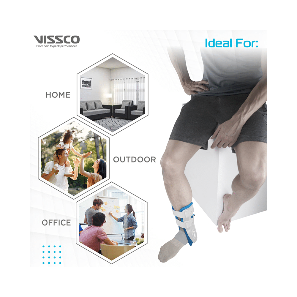 Vissco Core 0721 Air Ankle Brace Universal Blue - Image 7
