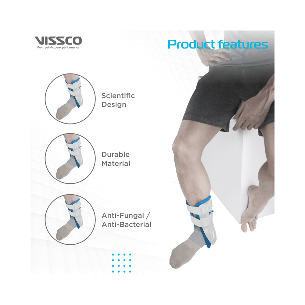 Vissco Core 0721 Air Ankle Brace Universal Blue - Image 6