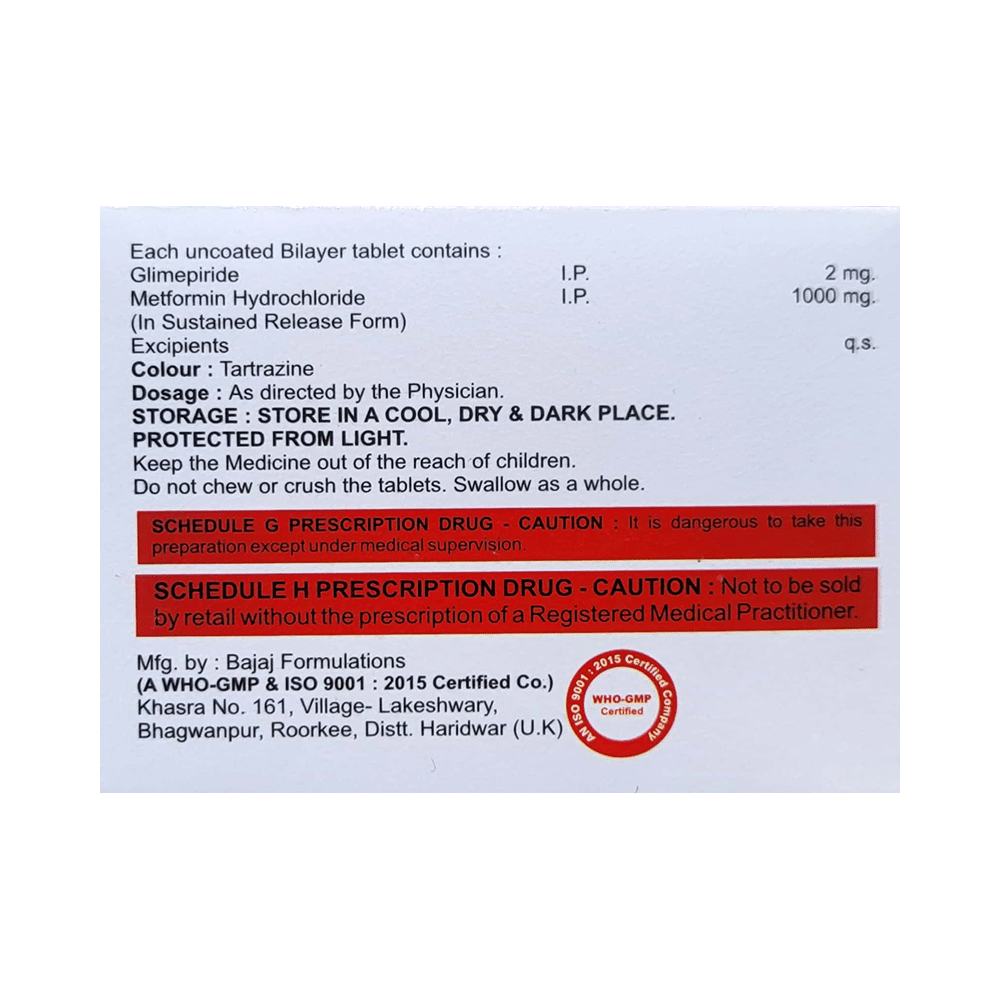 Harglim M 2 Forte Tablet SR - Image 2