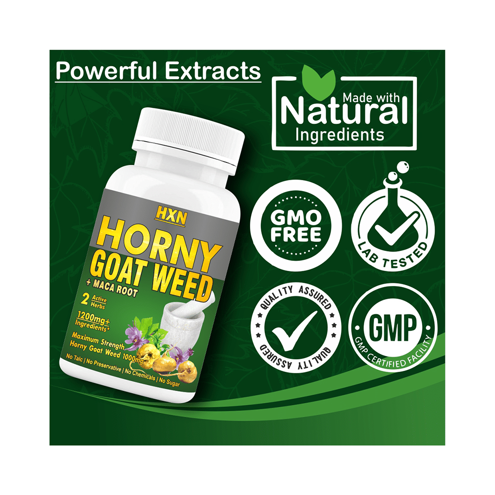 HXN Horny Goat Weed + Maca Root Tablet (60 Each) - Image 8