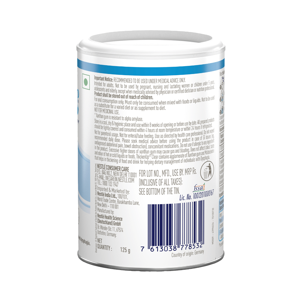 Nestle ThickenUp Clear Food and Drink Thickener - Image 2