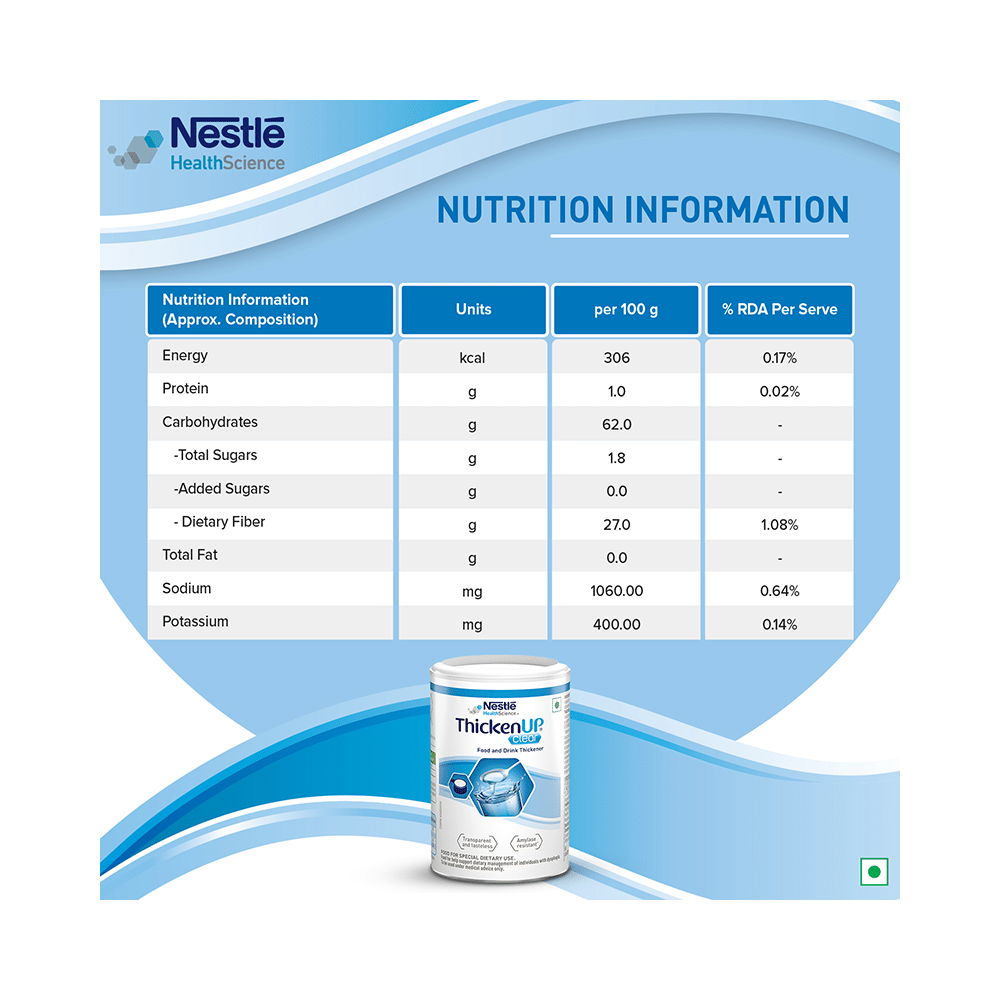 Nestle ThickenUp Clear Food and Drink Thickener - Image 5