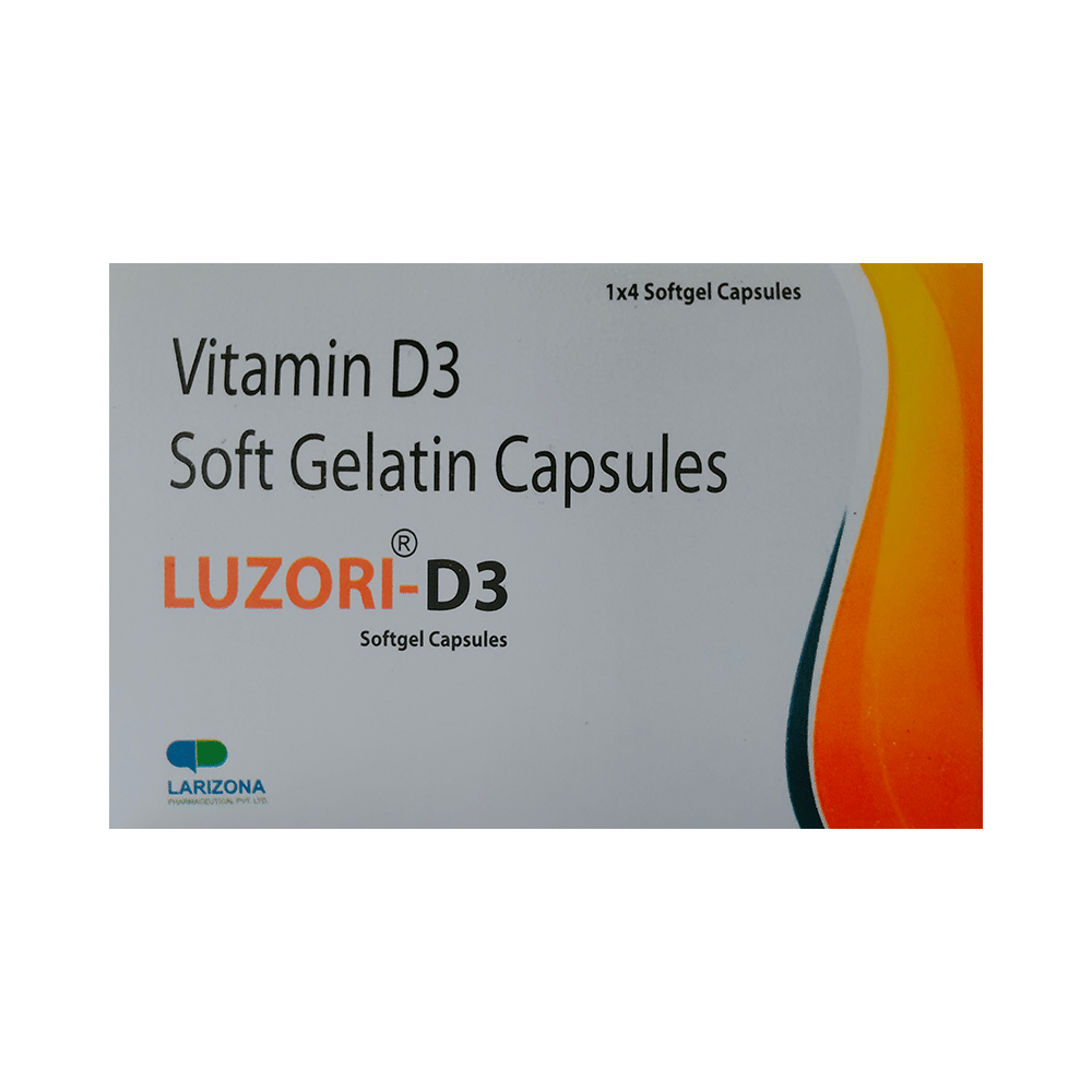 Luzori-D3 Softgel Capsule