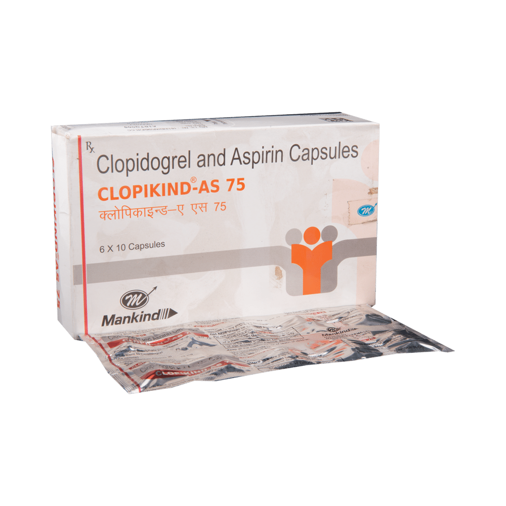 Clopikind-AS 75 Capsule - Image 1