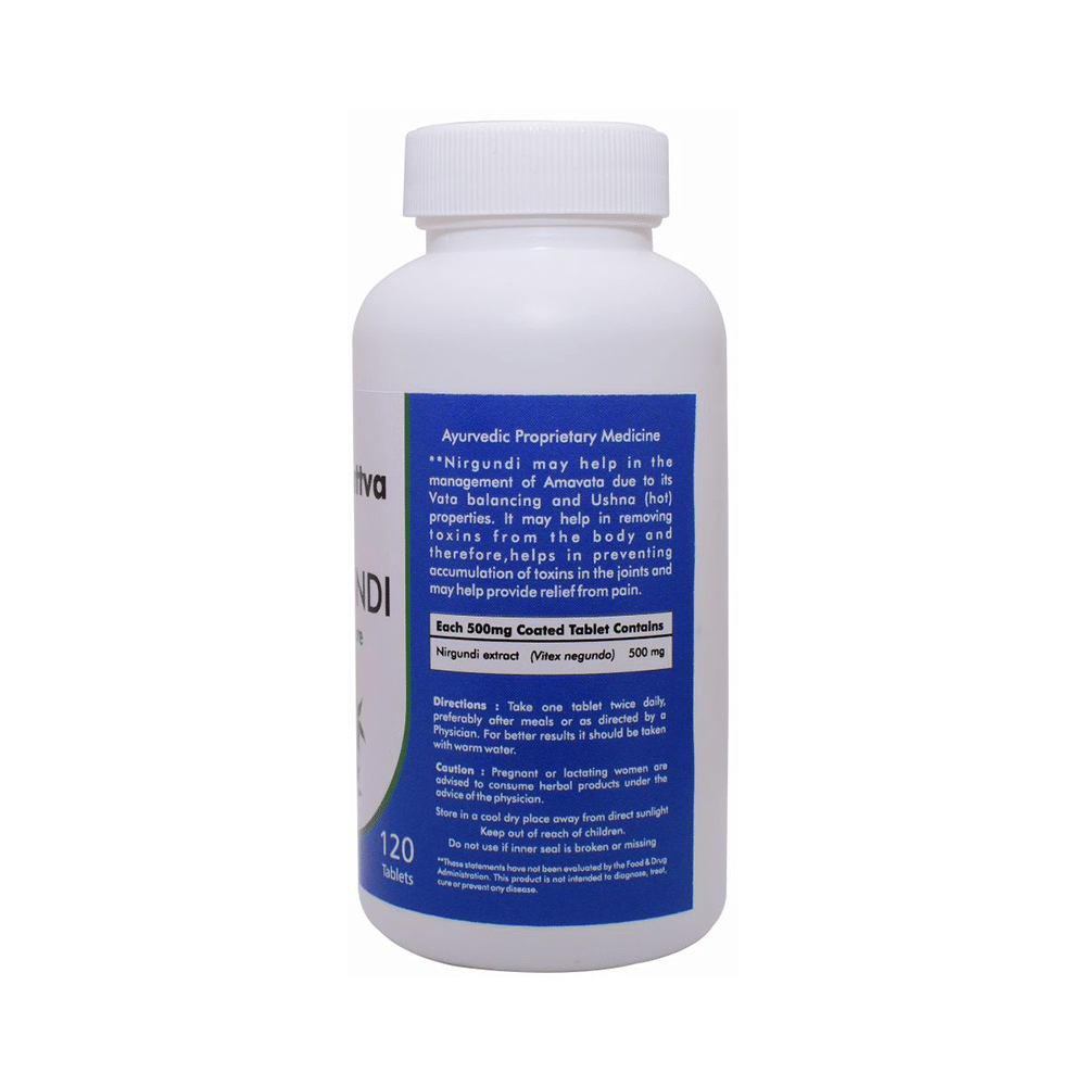 Ved Tattva Nirgundi Joint Care Tablet - Image 3