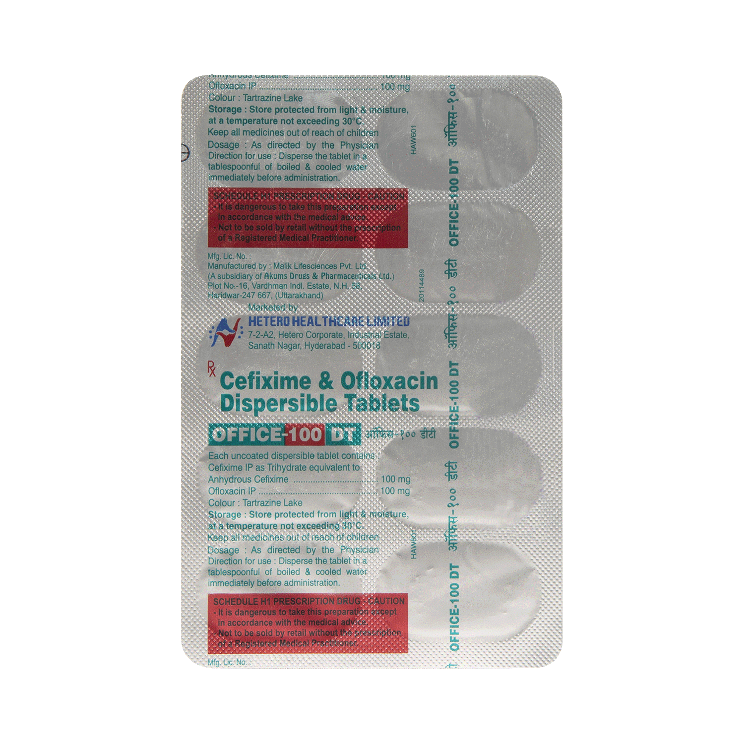 Office 100 mg/100 mg Tablet - Image 3