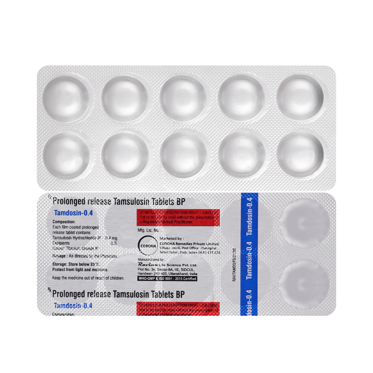 Tamdosin 0.4 Tablet PR - Image 1