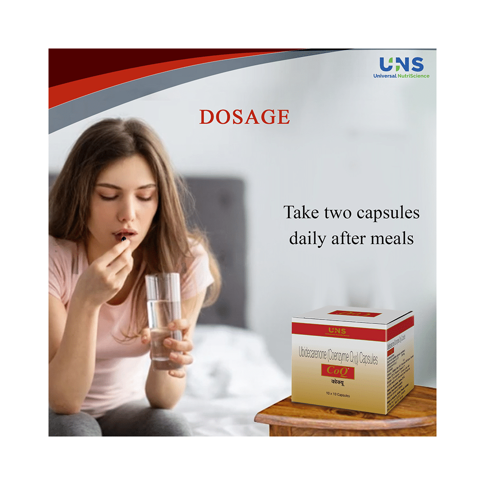 CoQ 30mg Coenzyme Q10 Health Supplement Capsule - Image 5