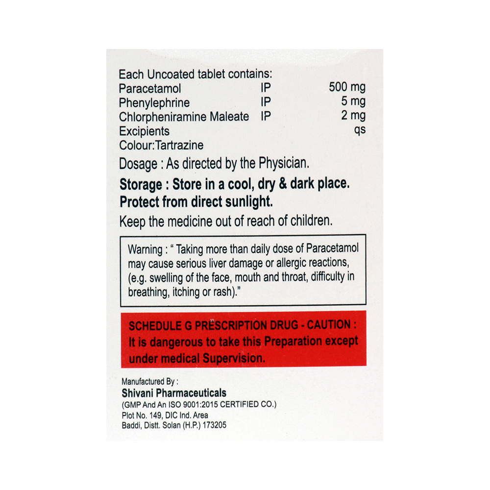 Coldcure-P Tablet - Image 2