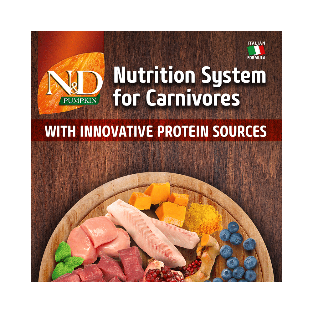 Farmina Pet Foods N&D Pumpkin Chicken & Pomegranate Grain Free Dog Food (Puppy Mini) - Image 5