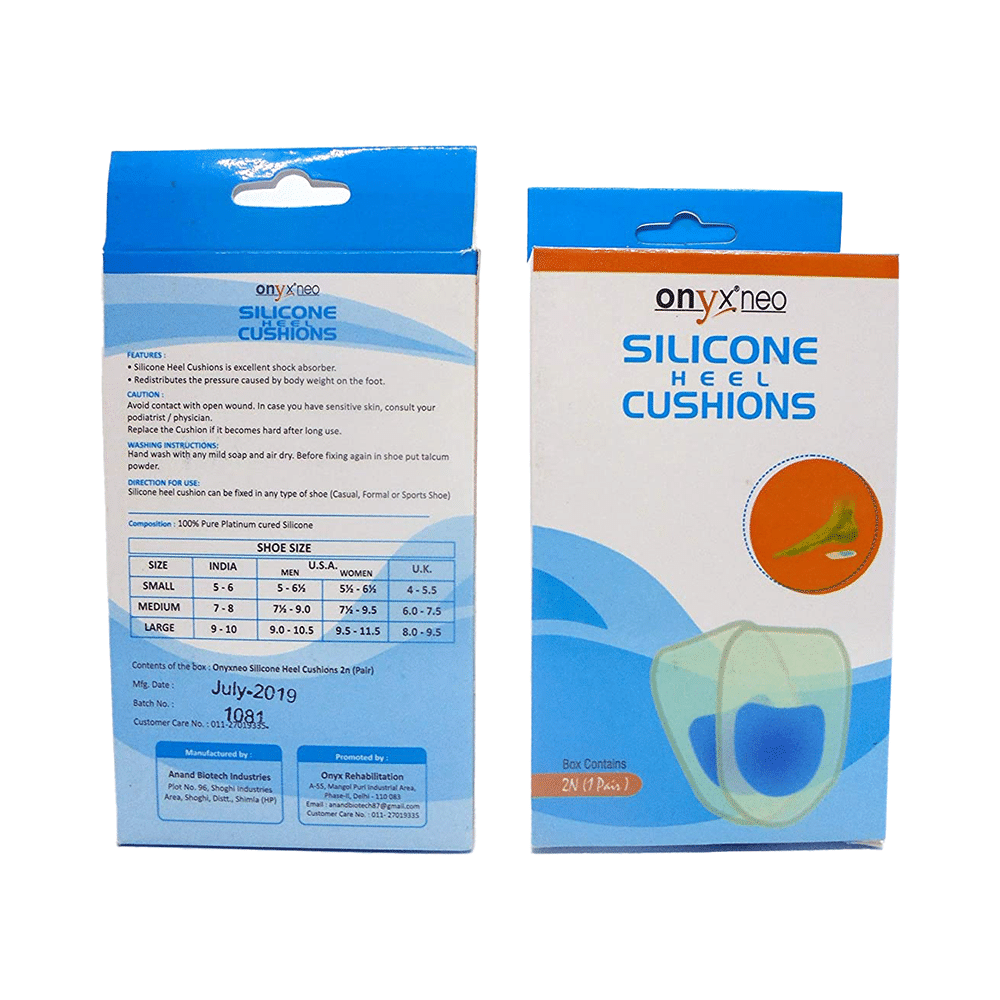 Onyxneo Silicone  Heel Cushion Medium - Image 1