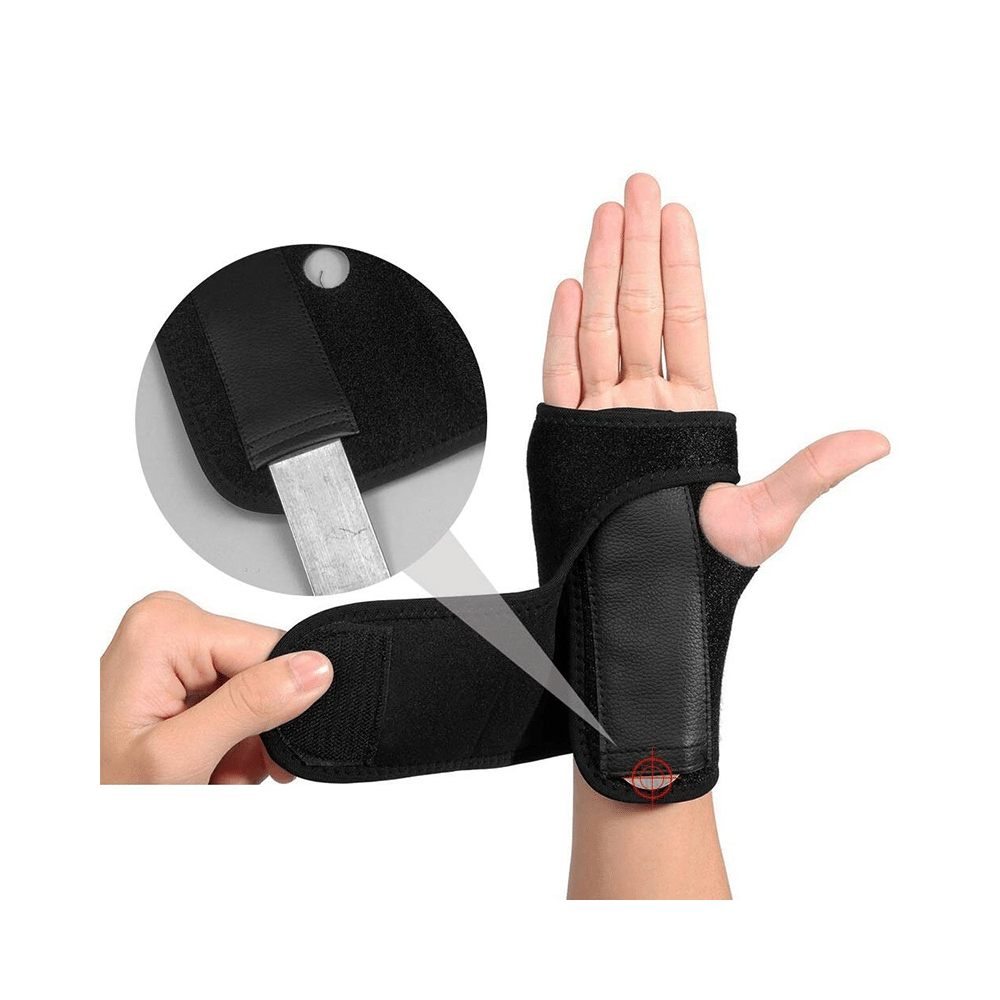 Skudgear Adjustable Wrist Support Brace with Removable Steel Plate Right - Image 3