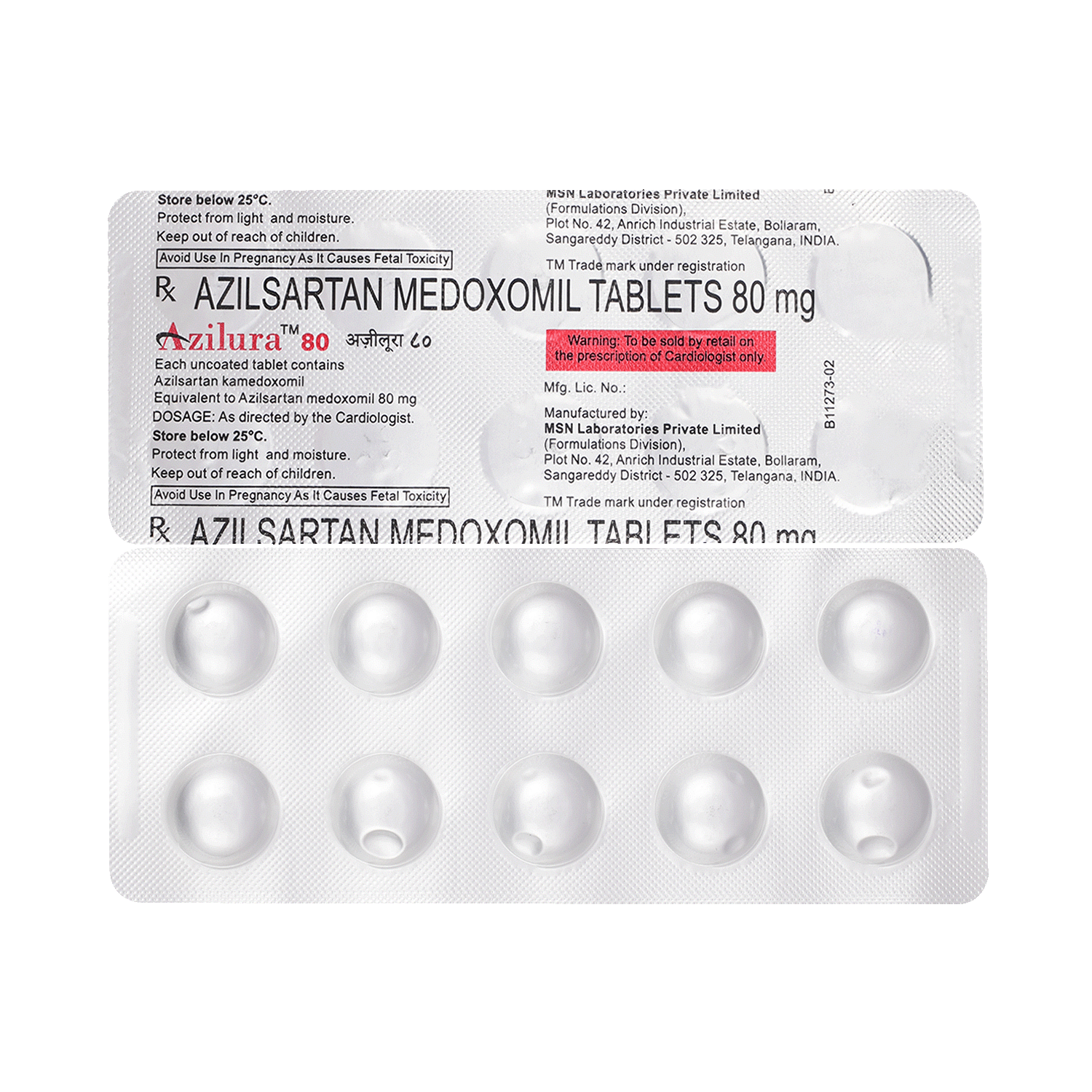 Azilura 80 Tablet - Image 1