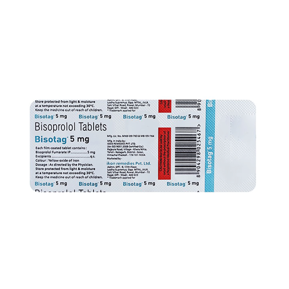Bisotag 5mg Tablet - Image 1