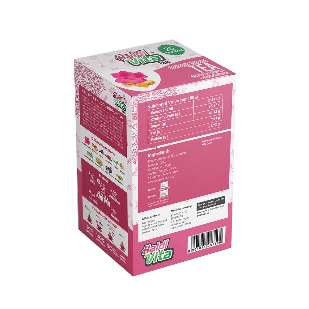 Haldivita Rhododendron Tea (25 Bags Each) - Image 6