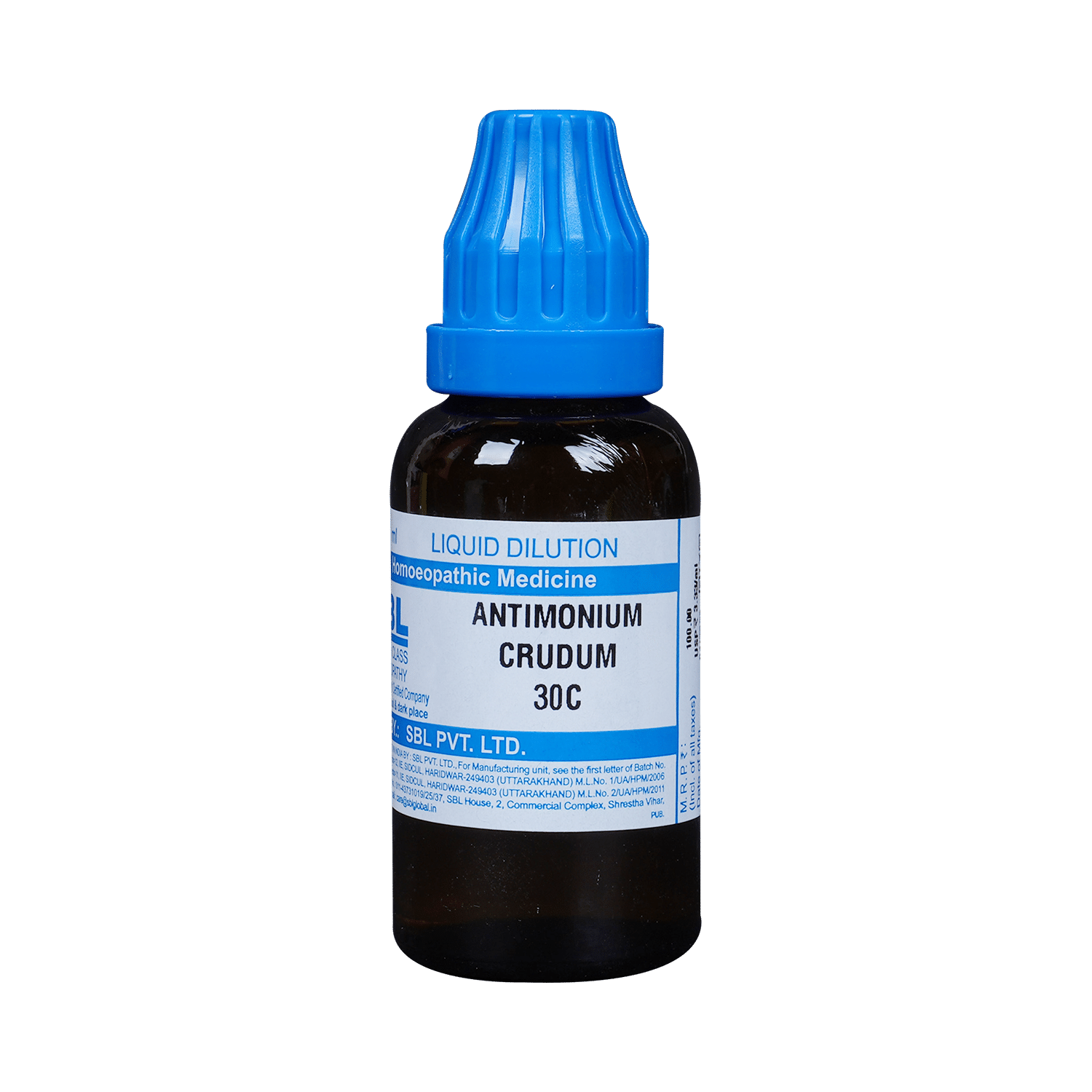SBL Antimonium Crudum Dilution 30 CH - Image 4