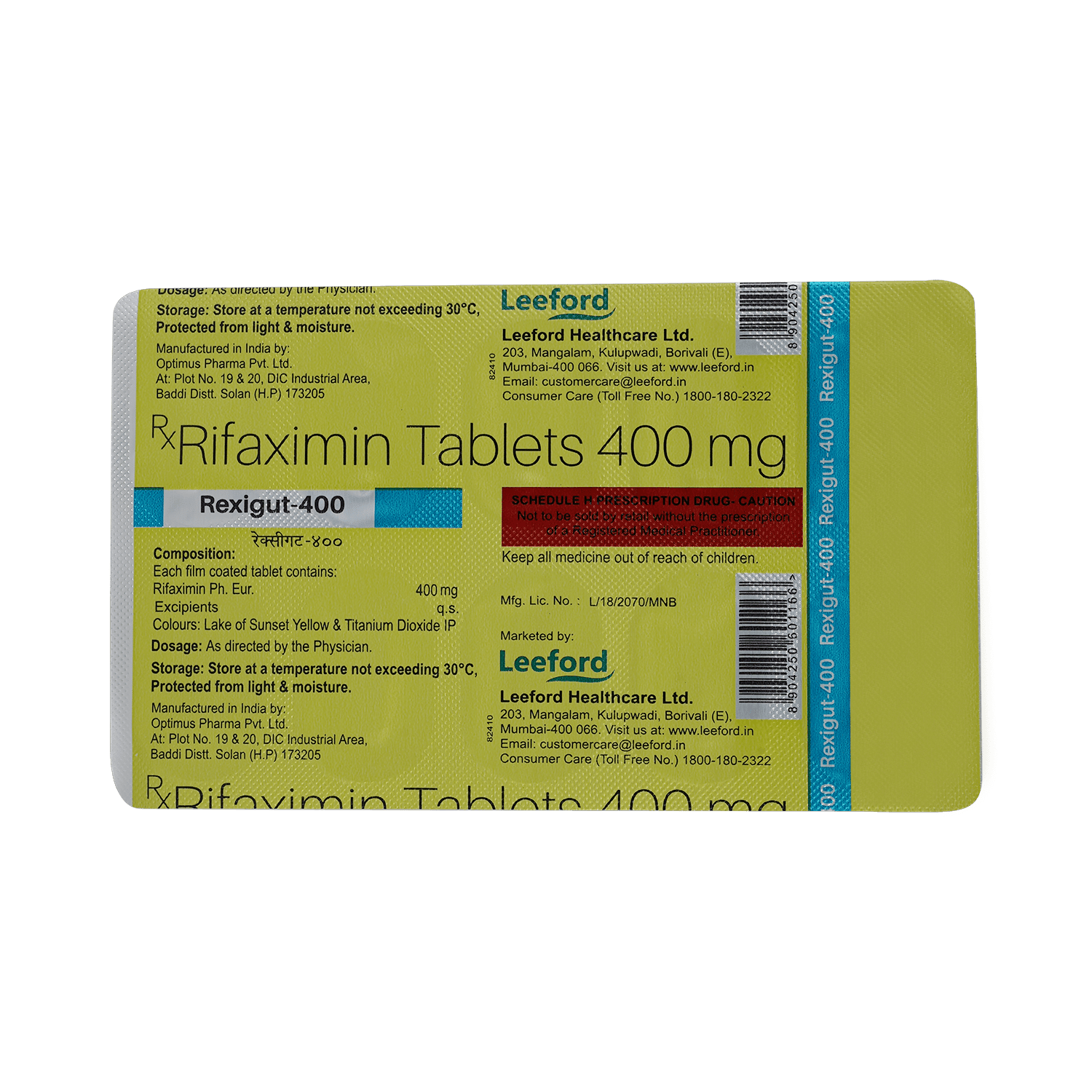 Rexigut 400mg Tablet - Image 5