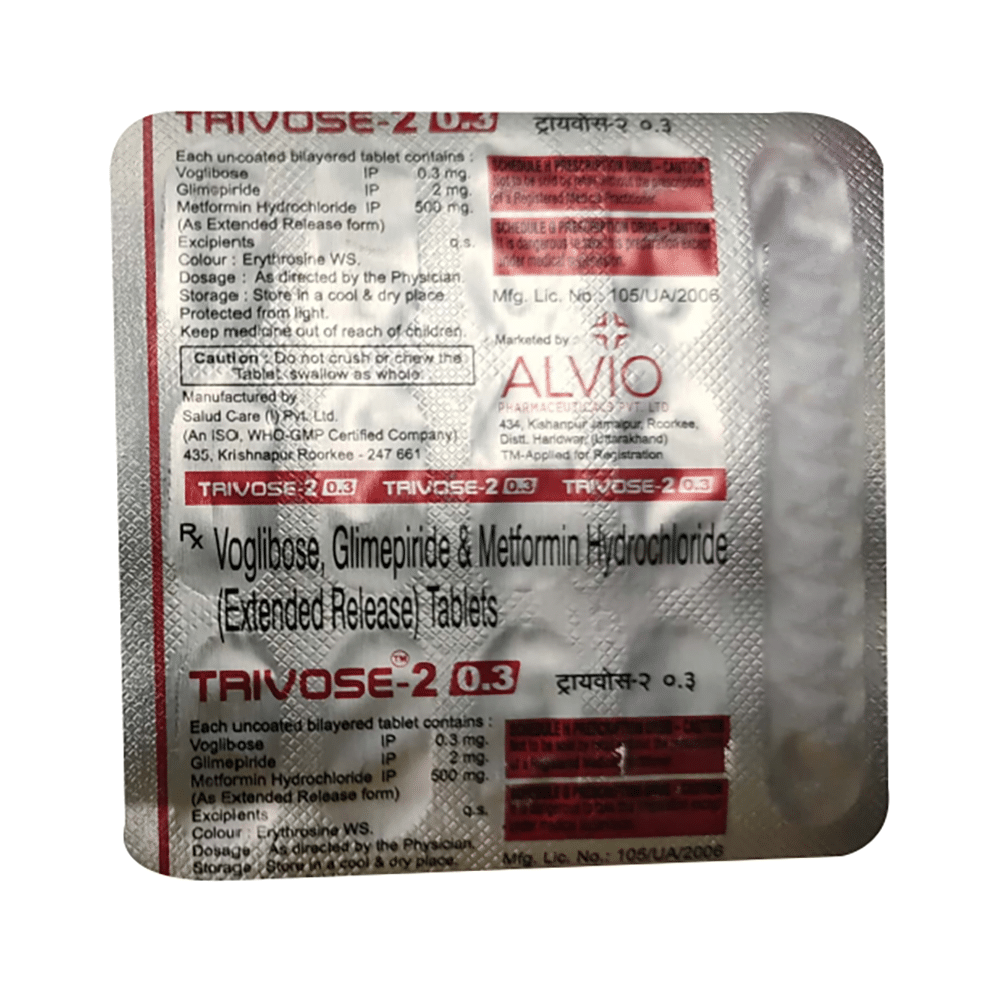 Trivose 2 Tablet ER - Image 1
