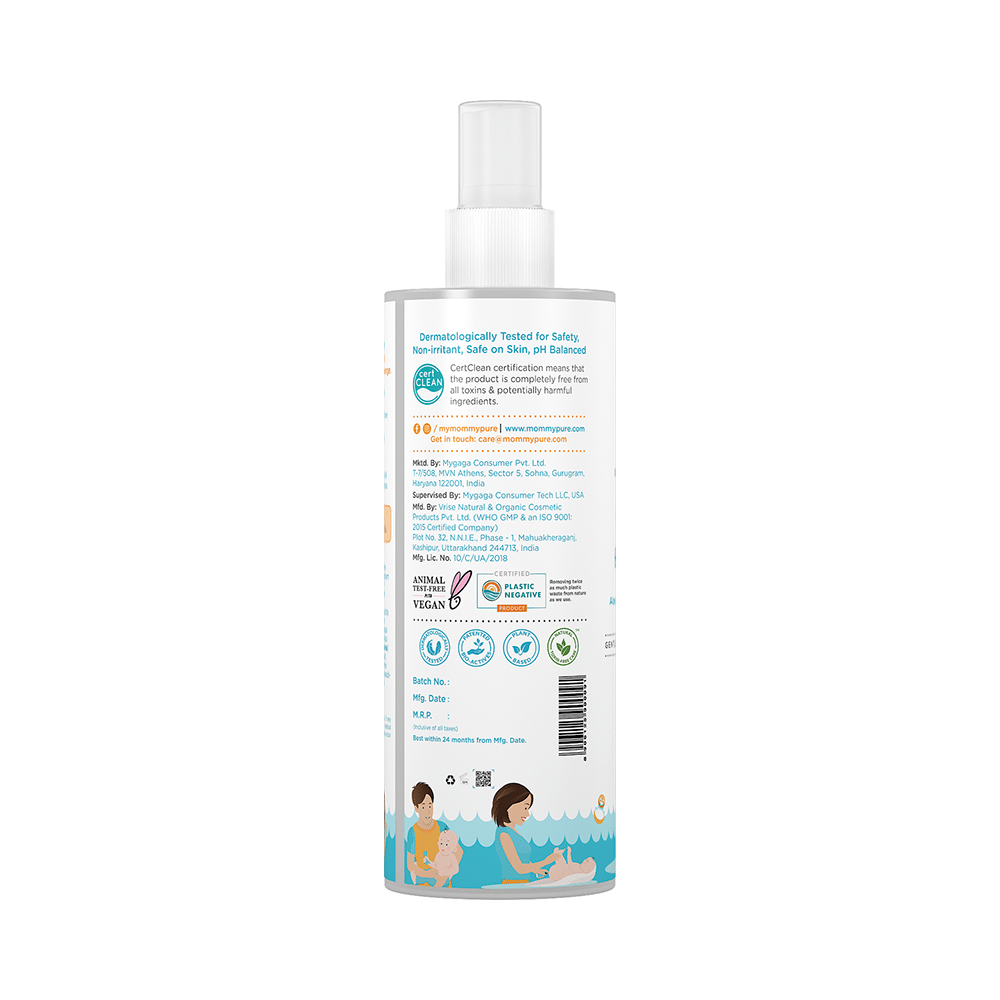 Mommypure Combo Pack of Soothe & Refresh Bottom Wash 140ml and Happy Bummies Baby Bum Butter Cream 50gm - Image 3