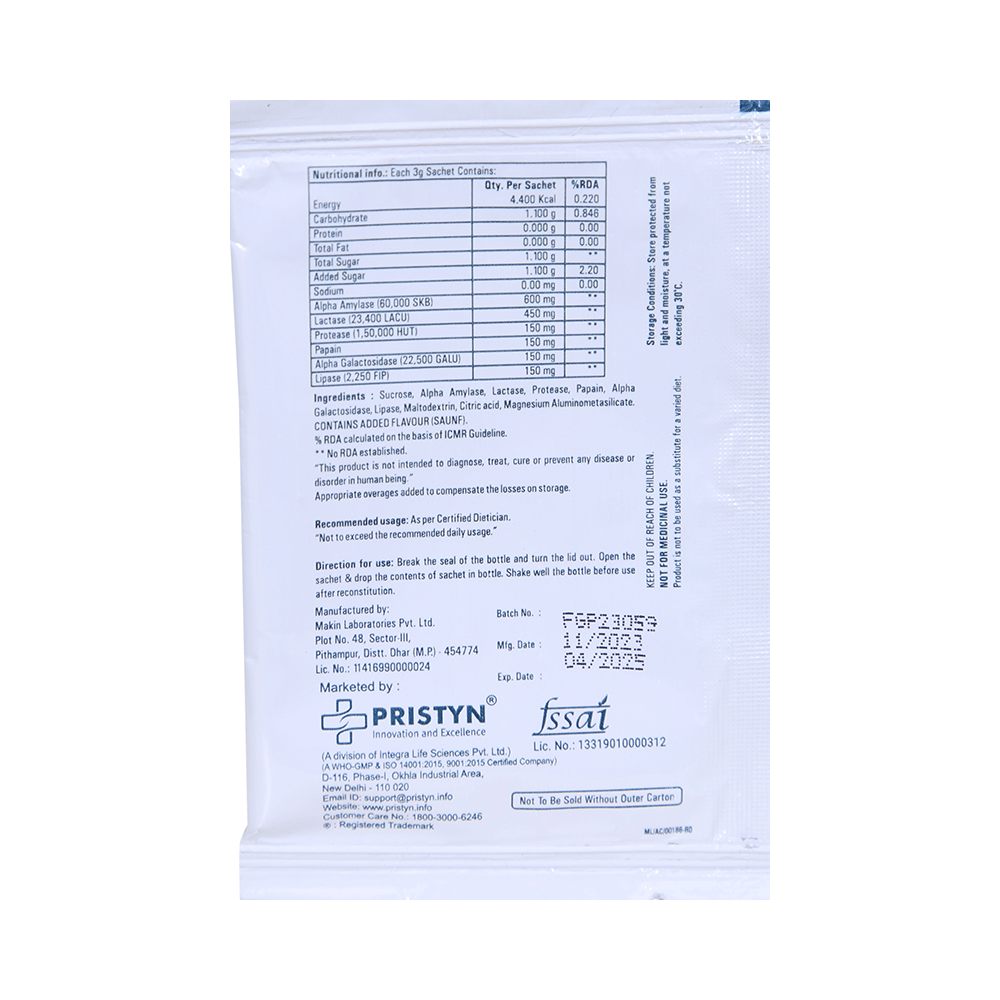 Pristyn Combo Pack of Instazyme Drop 30ml with Instazyme Sachet 3gm - Image 5