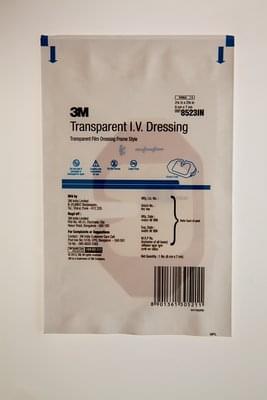3M Tegaderm 8523IN Transparent IV Dressing - Image 1